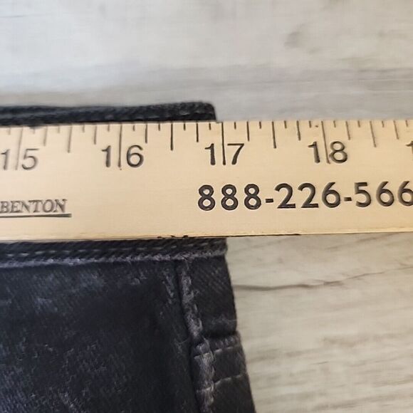 Levi's 550 Jeans Men's 34x30 (34x28.5) Black Vintage Denim Pants Grunge Classic - Picture 9 of 11